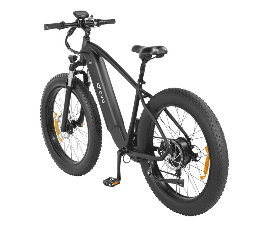 Bicicletă Electrică DYU KING 750 48V 750W - 110km Asistență la Pedalate, Viteză 45km/h & Roți 25" pentru Orice Teren