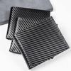 Capacity Ticket Holder Bank Card Carbon Fiber Wallets Men's Wallet Coin Purse ID Credit Card Holder