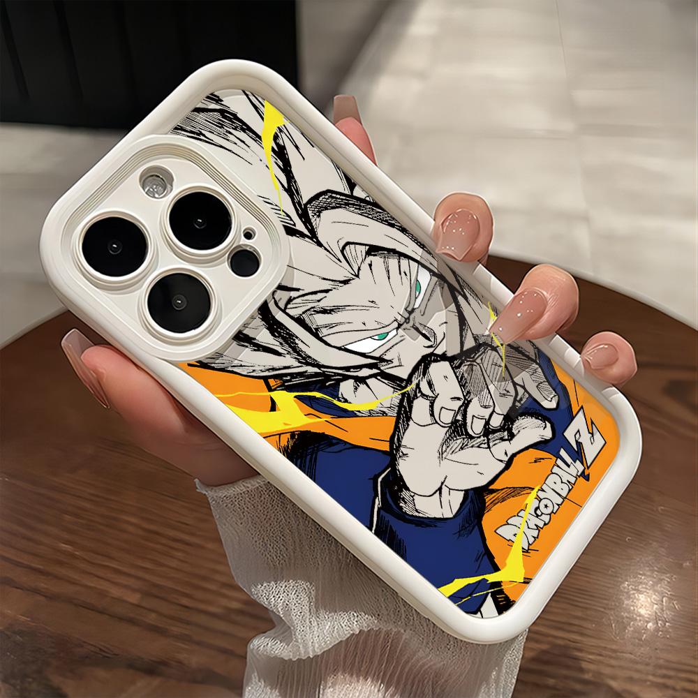 

Anime Gokus Flame Design Phone Case For IPhone 17e 17 16e 16 15 14 13 12 11 Air Pro Max Mini XR XS X 7 Plus Soft TPU Back Cover iPhone 11