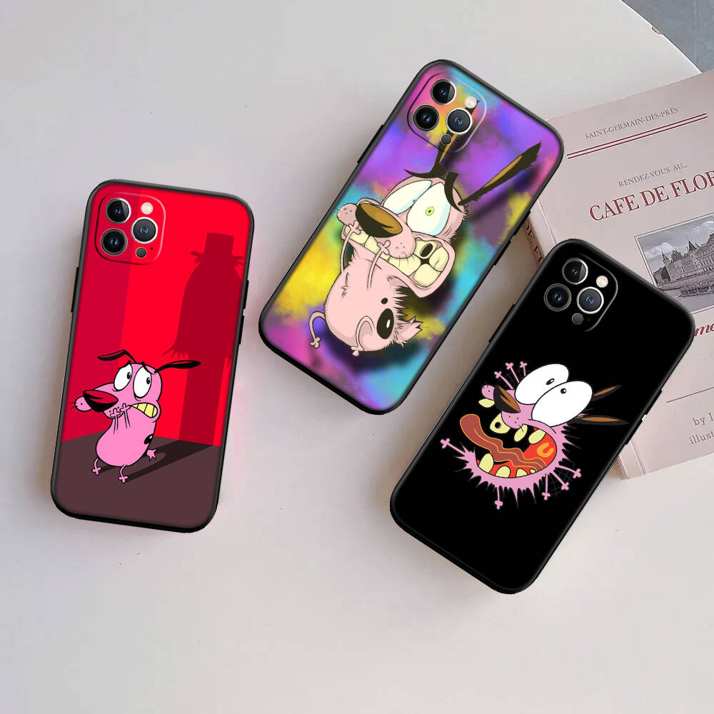 C-Courage C-Cowardly D-Dog New Phone Case for Redmi Note 8 9 10 11 11S 10C 10X 10A 10T 9A 9C 9T 9S 8T Pro Max Plus Prime