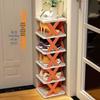 Foldable Multi-Layer Shoe Rack for Home & Dorm Use
