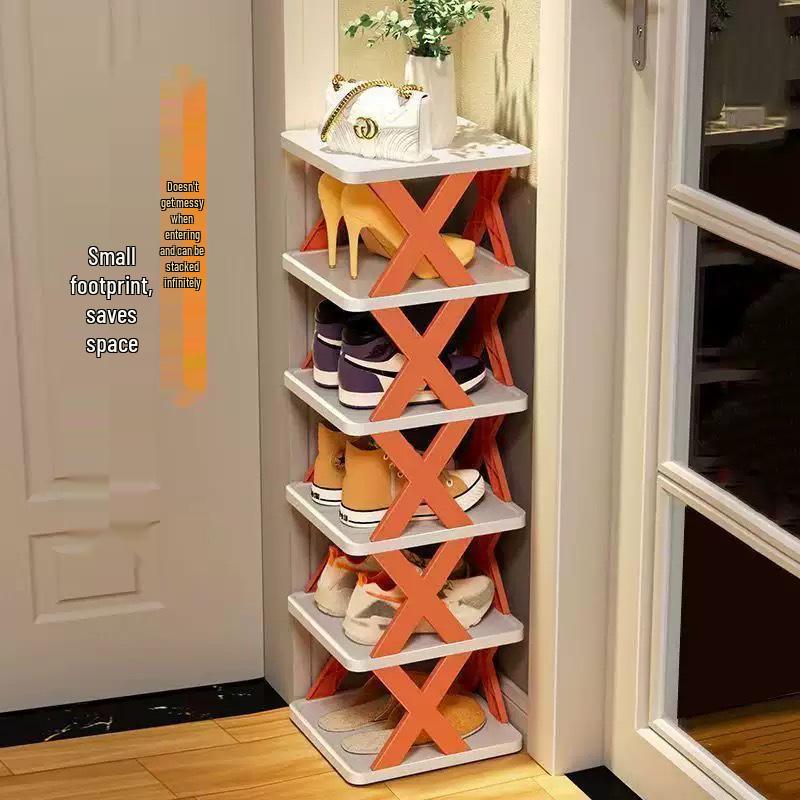 Foldable Multi-Layer Shoe Rack for Home & Dorm Use