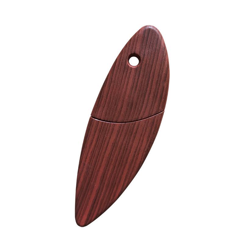 Little Fat Pig Knife Mini Pocket Knife Portable Wooden Fish Knife Wood Grain Knife Outdoor Portable Short Knife Kitchen Fruit Knife