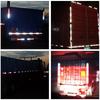 Reflective Tape Reflective Material Red and White Warning Tape Truck Reflective Stickers Car Sticker Road Safety Warning Sign