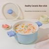 ChuyiQi 26cm Ceramic Non-stick Soup Pot with Lid