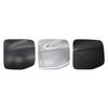 Cars Accessories Gas Tank Cover For Isuzu D-max 2012- Matte Black Carbon Fiber Chrome Silver Car Decoration Styling