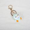Cartoon Penguin Doll Crochet Keychain Handmake Knitted Mini Penguin Keychain For Car Keys Pendant Cute Animal Doll Keyring Gifts