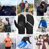 Cycling Thermal Windproof Reflective Sports Gloves Anti-slip Silicone Touch Screen
