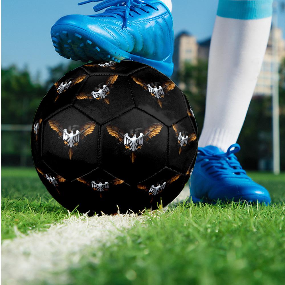 Fußballteam Thema Größe 5 Match Fußball Professioneller Outdoor-Fußball Weicher Griff Trainingsball