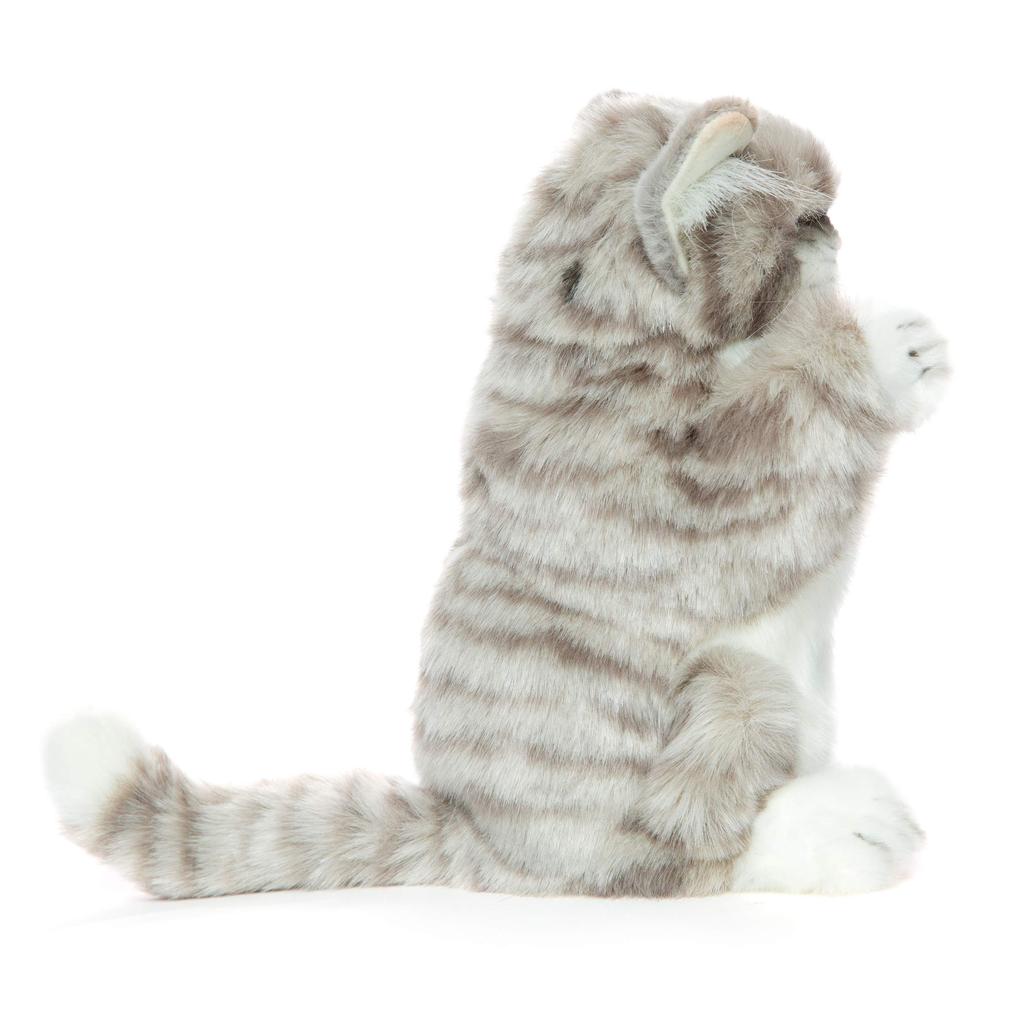 BH7163 HANSA Gray Cat Hand Puppet
