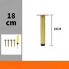 4PC Stainless Steel Reinforced Middle Legs, Sofa Legs, TV Cabinet Support Feet, Bathroom Cabinet Feet,metal Furniture Adjustable