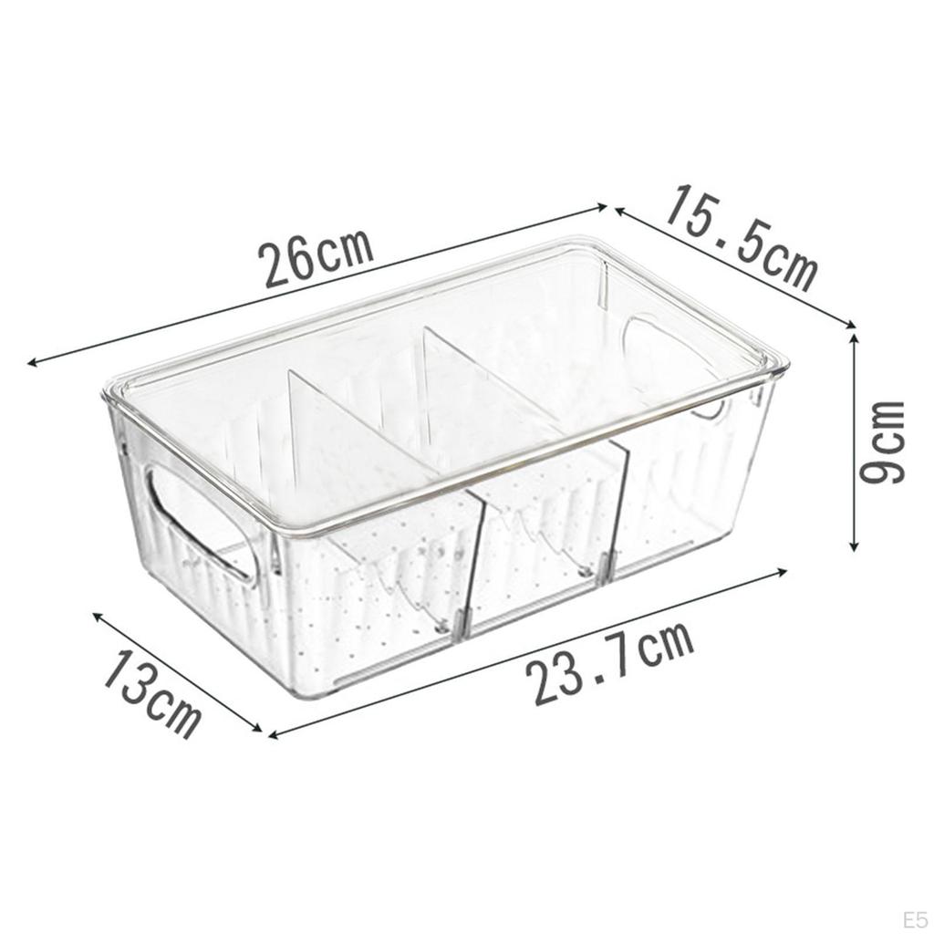Uskladňovací zásobník na potraviny Organizér do skříněk Uspořádání do spíže na lednici