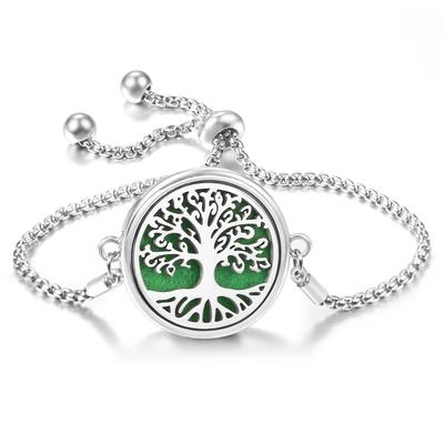 Hollowed Out Scented Integrated Insert Bracelet