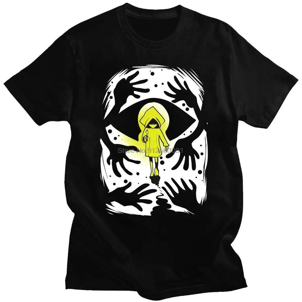 Little Nightmares Six Yellow Raincoat Horror T-Shirt