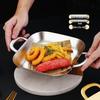 Electroplated 201 Stainless Steel Rectangular Serving Tray