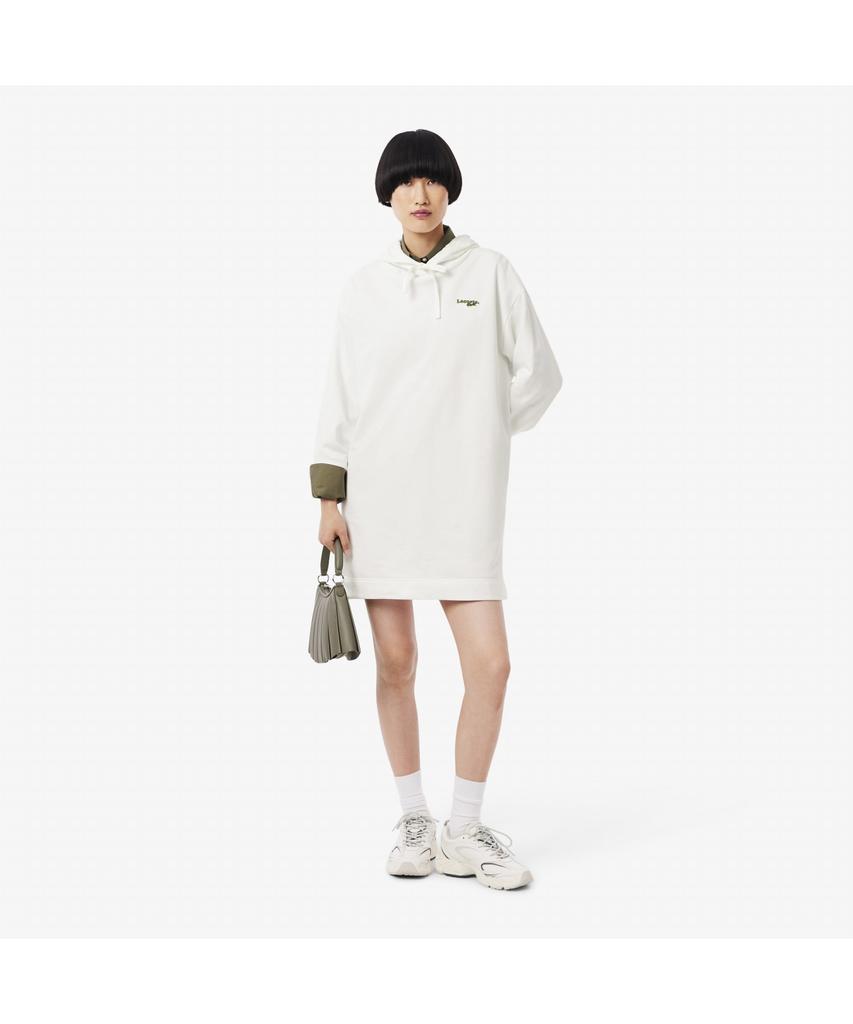 Lacoste Women'S Soft Branding Hooded Dress Ef7603-55N 70V