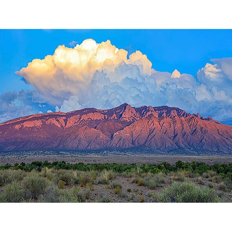 Vollbohrer Diamantmalerei Landschaft 5D DIY Vollrundbohrer Diamantstickerei Kreuzstichset Handarbeit handgefertigt