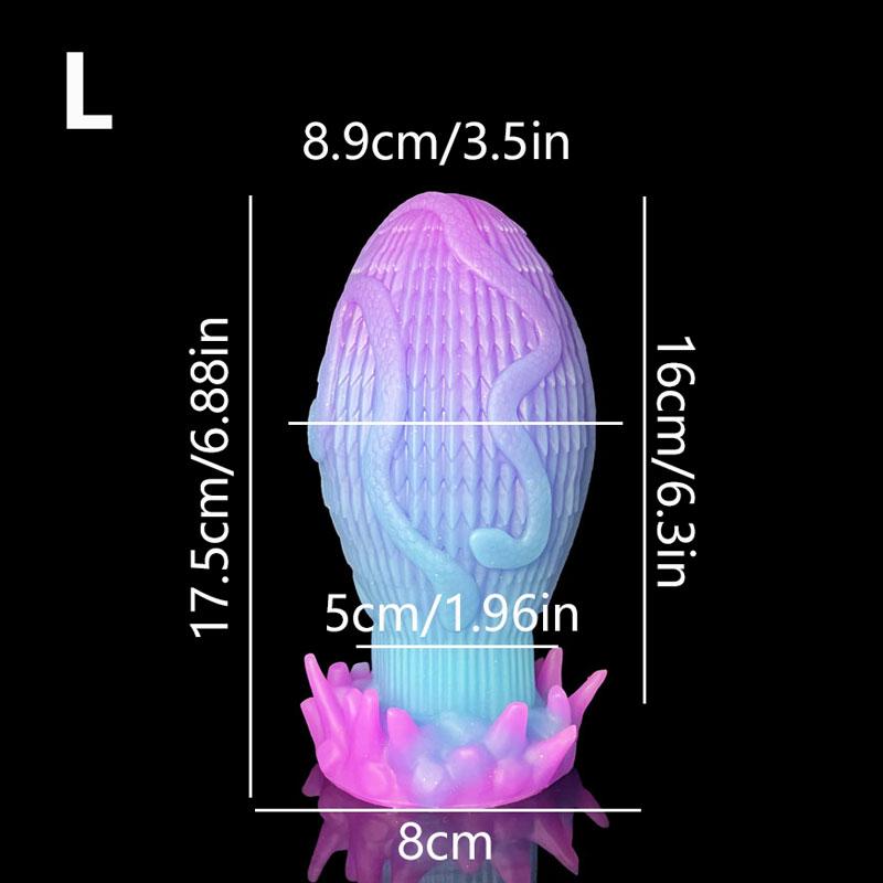 Hot Sale Luminous Anal Dildo Huge Penis Dick Animal/Monster Dildo Sex Toys For Adult 18+ Ass Dilator Glowing Dildo Big Buttplug