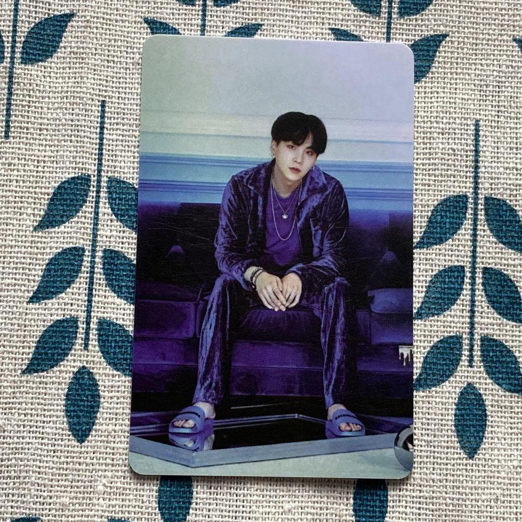 [USED] BTS Yoongi Lucky Drop BE Unreleased Trading Card