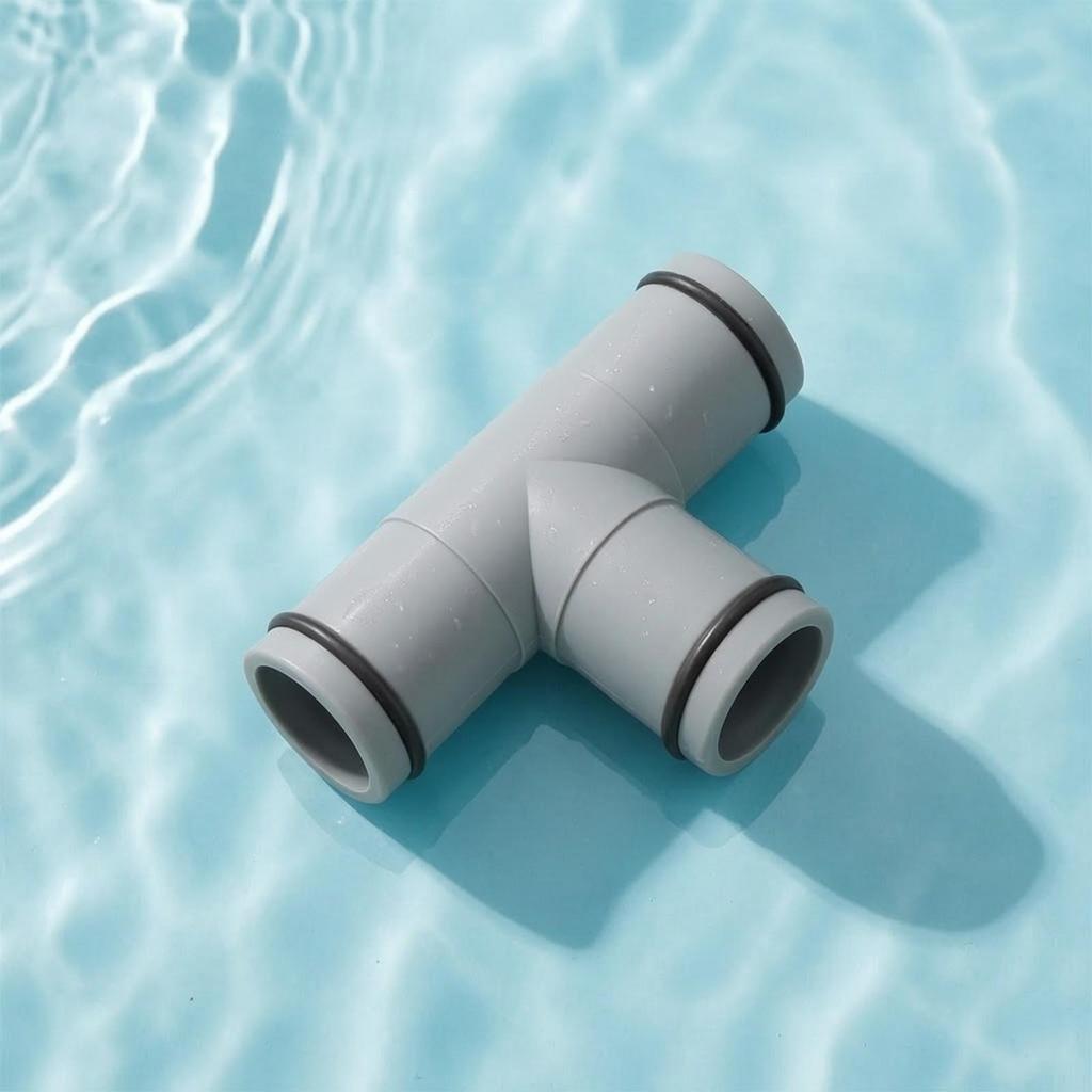 Secure Hose Fitting with Sealing Rings | PP Construction, Connector