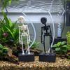 3D Printed Dancing Skeleton Aquarium Bubbler Haunted House Props