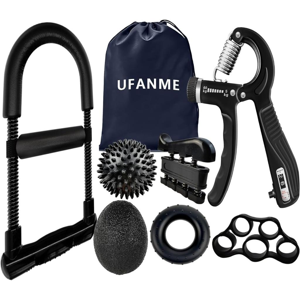 Hand Grip Strengthener, Grip Strength Trainer, 22-132 Lbs Adjustable Resistance Forearm Exerciser Workout