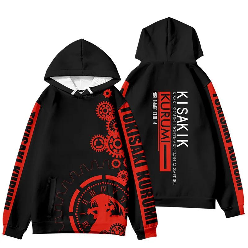 

Japan Anime Date A Live Girl Tokisaki Kurumi Nightmare 3D Printed Men s Sweatshirt Hooded Hoodies Harajuku Casual Man Clothing XS