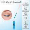 AYA Waterproof Eyeliner 5 ml, Pastel Blue, Eye-catching Blue Eyeliner, Easy Application, Matte Finish, Waterproof, Long Lasting, Smudge Proof eyelin