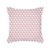 Ins Nordic Style Rose Gold Pink Geometric Square Pillow Cushion Cover