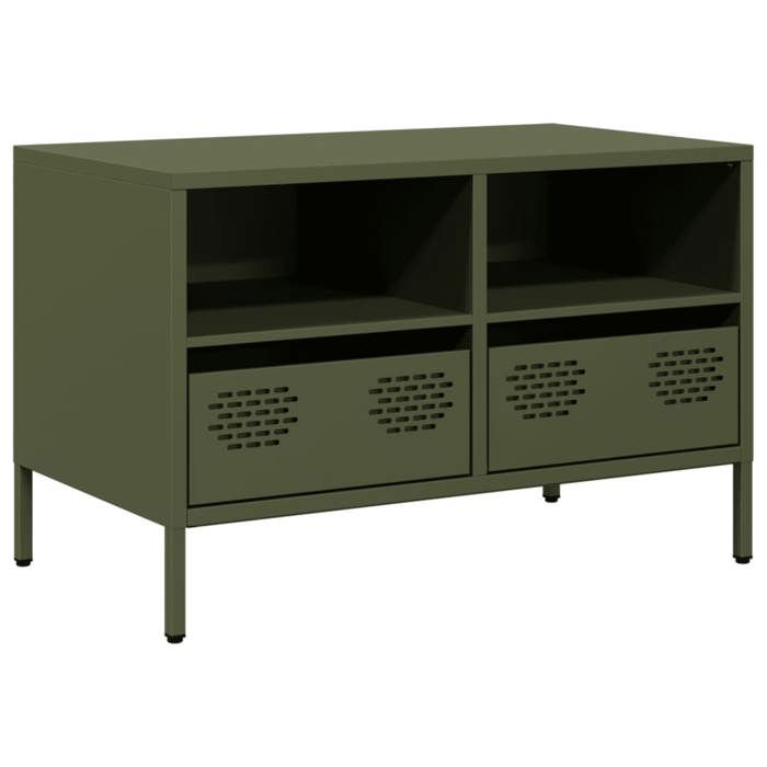 VidaXL TV Cabinet Olive Green 68x39x43.5 Cm Cold-rolled Steel 851320