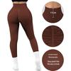 Ribbed High Waist Fitness Yoga Pants - Women's Slimming Tights