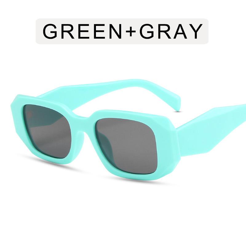 

Designer For Ladies Sun Glasses Vintage Ladies Irregular Square Sun Glasses For Gents For Ladies UV Protection Outdoor Shades Eye Glasses only 1pcs sunglasses