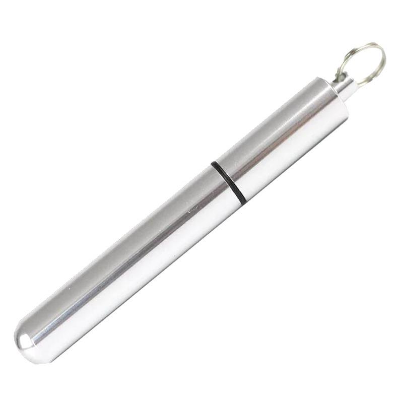 

1 Piece Aluminum Alloy Portable Rustproof Stand For Toothpick Outdoor Household Travel Seal Storage Container Box Holder Case