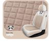Universal Linen Cartoon Panda Car Seat Cushion Set for All-Season