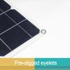 Pannello Solare 50W/100W Monocristallino Flessibile Kit Pannello Solare Sistema Caricabatterie