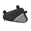 Waterproof Triangle Front Bike Bag Compatible With Mountain And Road Bikes Handlebar Mounted Anti-Splash Cycling Storage