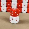 1/2/4Pcs Heart-Shaped Dice Round Corner Acrylic Dice For Bar Party Family Games Board Game Accessories
