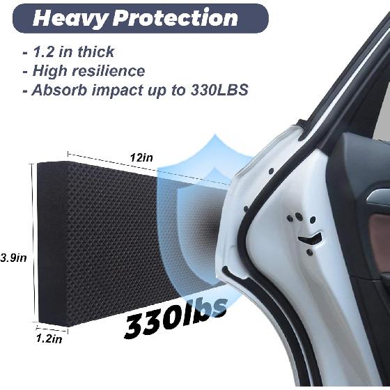 Garage Wall Protector Car Door Protectors Garage Guards Bumpers EVA Foam Thick Water Resistance Self Adhesive Garage Wall Pad For Car Doors