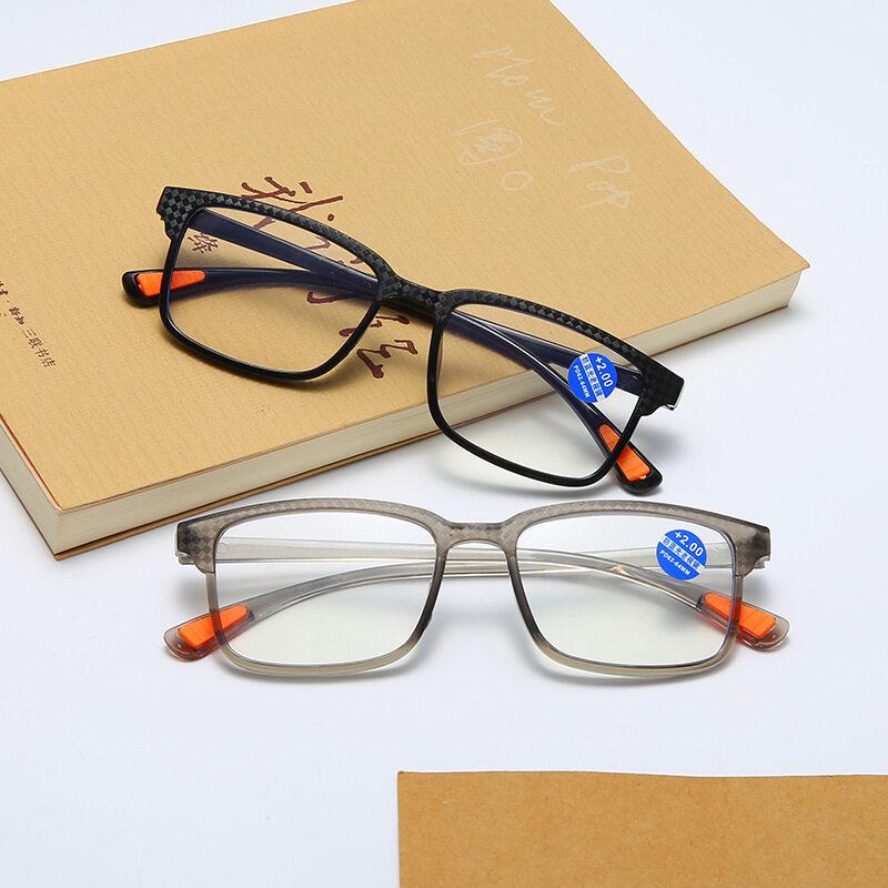 Vintage Reading Glasses Men Anti Blue Light Presbyopic Glasses Women Classic Full Frame Clear Eyeglasses Diopter +1.0 To +4.0
