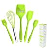 Silicone 5-Piece Baking Set: Spatula, Oil Brush, Whisk, High-Temperature Resistant Tools