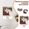 Ugly  Animals Calendar Decoration, Can Be Used As A Beautiful Ornament, Innovative Calendar Holiday Gift