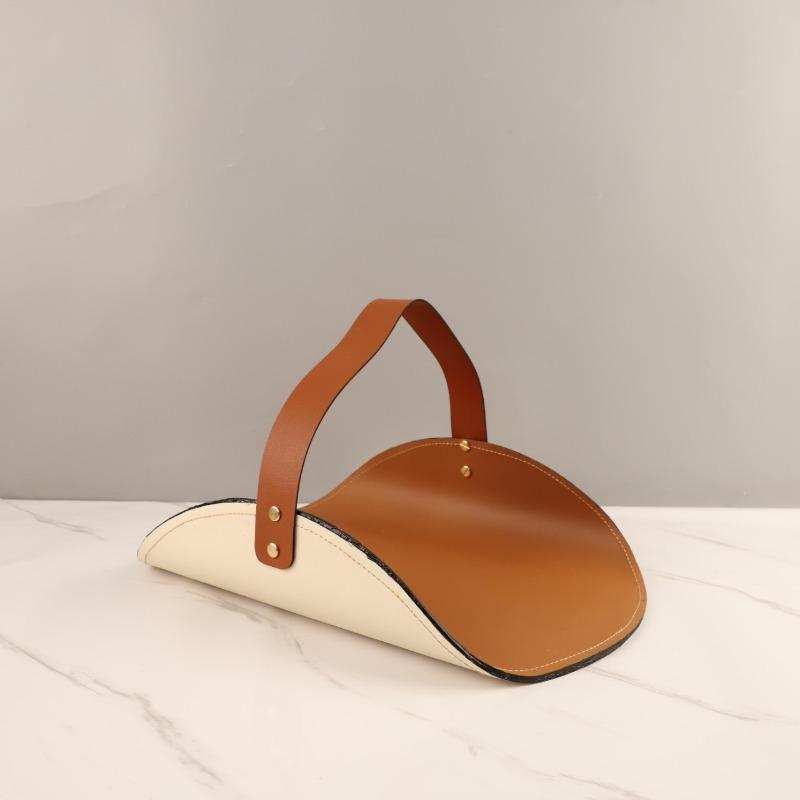 Luxury Portable Tray Desktop Simple Decoration Tray Modern Entrance Hall Key Storage Plate Living Room TV Cabinet Storage Plates