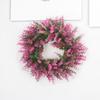 Living Room Decor Artificial Eucalyptus Wreath Garden Christmas Door Decor Faux Plant Flower Ring Home Decorative Accessory