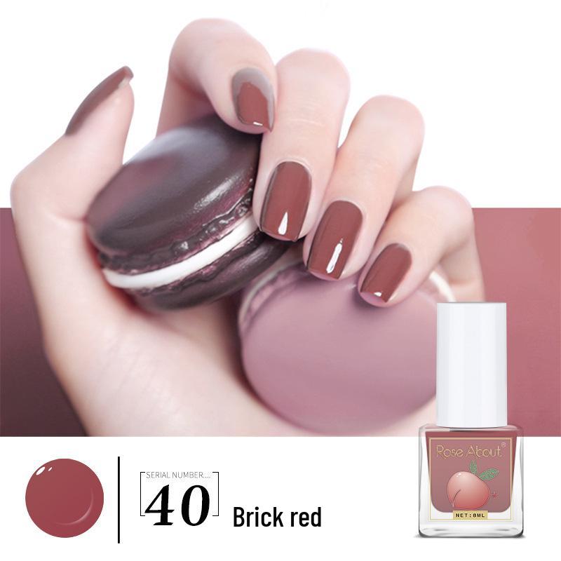 Eco-Friendly Peelable Water-Based Nude Nail Protector Polish