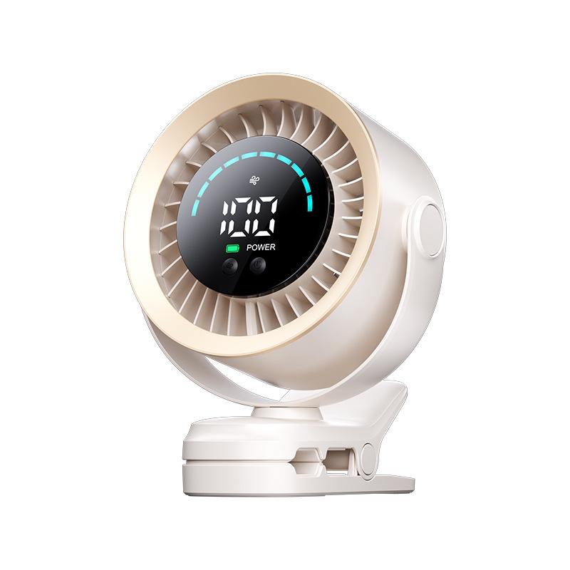 New High-speed Circulating Fan, Household Kitchen Charging Silent Desktop Turbo Small Fan, Wall-mounted Desktop Small Electric Fan