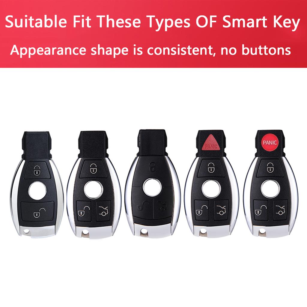 Transparent Tpu Car Key Case Accessories For Mercedes Benz W176 W246 W204 W205 W212 W221 W166 X253 C253 W463 C117 C218 X156 R172