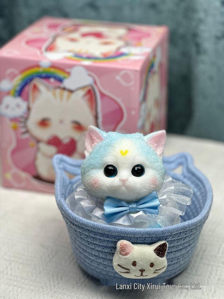 Pink Cat Decompression Squeeze Toy - Ideal Birthday Gift for Girlfriend or Best Friend, Slow Rebound Design.