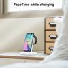 4 In 1 Fast Wireless Charger Wireless Charging Station for Samsung Galaxy Charger With Alarm Clock Watch 6 5 Pro S24 S23 S22 S21