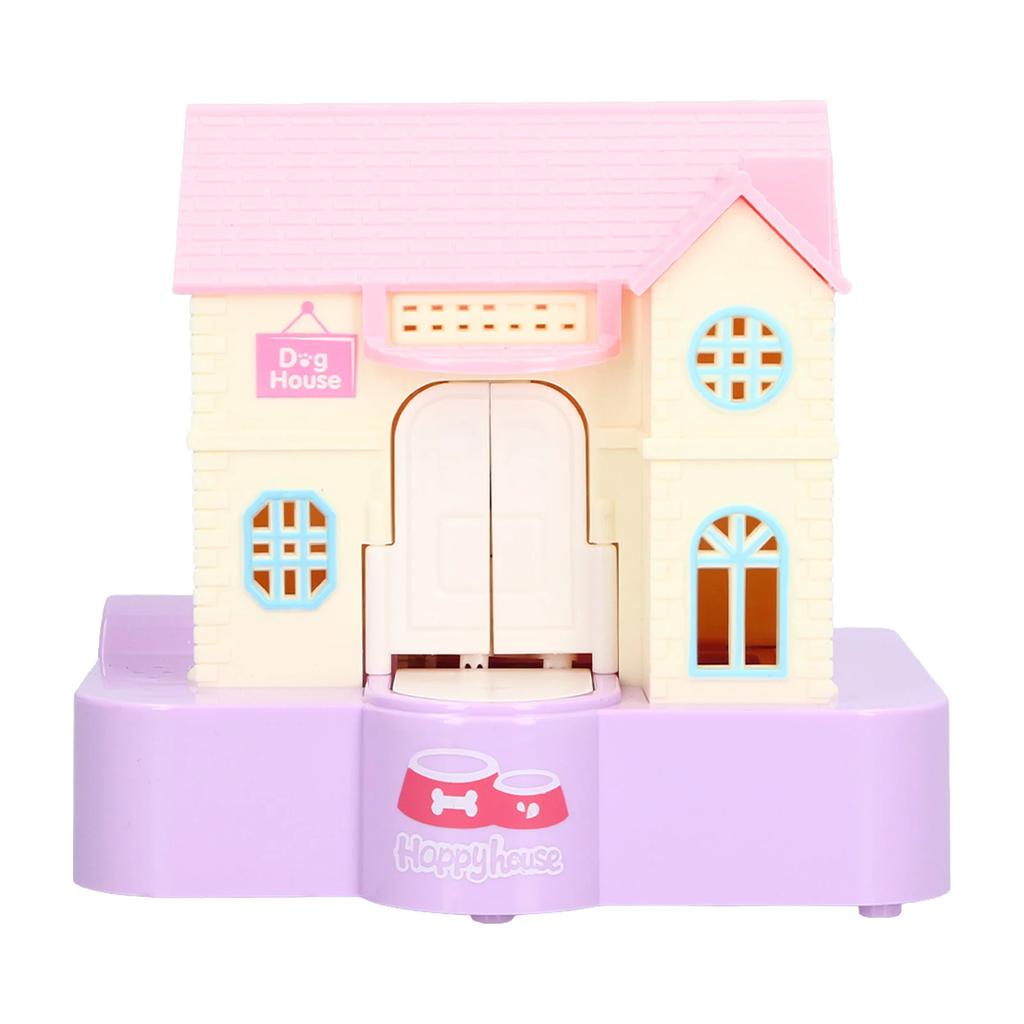 Hundkoja Sparbössa Automatisk Myntsväljare med Ljudeffekter Leksak Gåva för Barn Elektrisk Stöld Myntbank