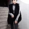 Imitation fur jacket vest new autumn and winter imitation fox fur vest sheep curly hair loose vest